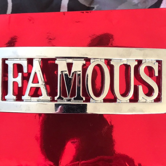 Famous Stars & Straps Other - Famous belt buckle!!!